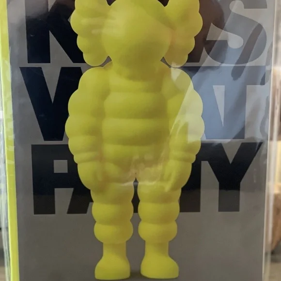 KAWS WHAT PARTY YELLOW